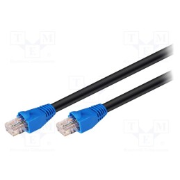 1 pcs x Goobay - 94392 - Patch cord, U/UTP, 6, CCA, PE, black, 20m, RJ45 plug,both sides