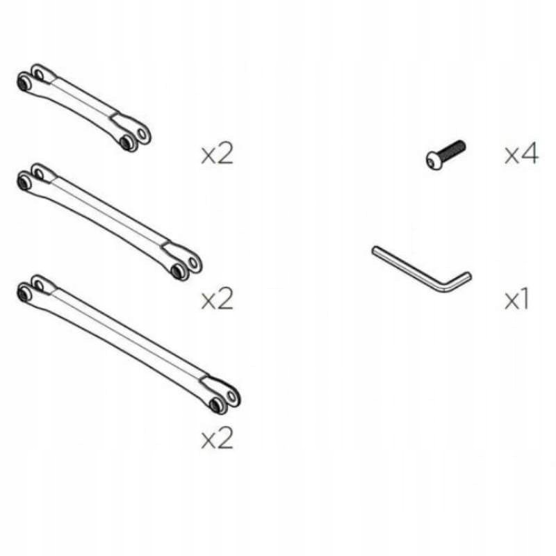 Support brackets for Thule tour rack