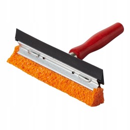 Window washer 14 cm with rubber sponge and stripper