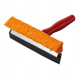 Window washer 14 cm with rubber sponge and stripper