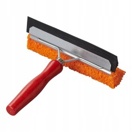 Window washer 14 cm with rubber sponge and stripper