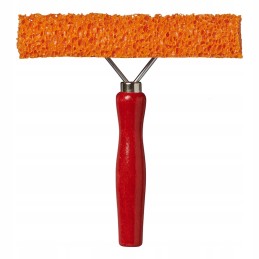 Window washer 14 cm with rubber sponge and stripper