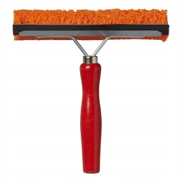 Window washer 14 cm with rubber sponge and stripper