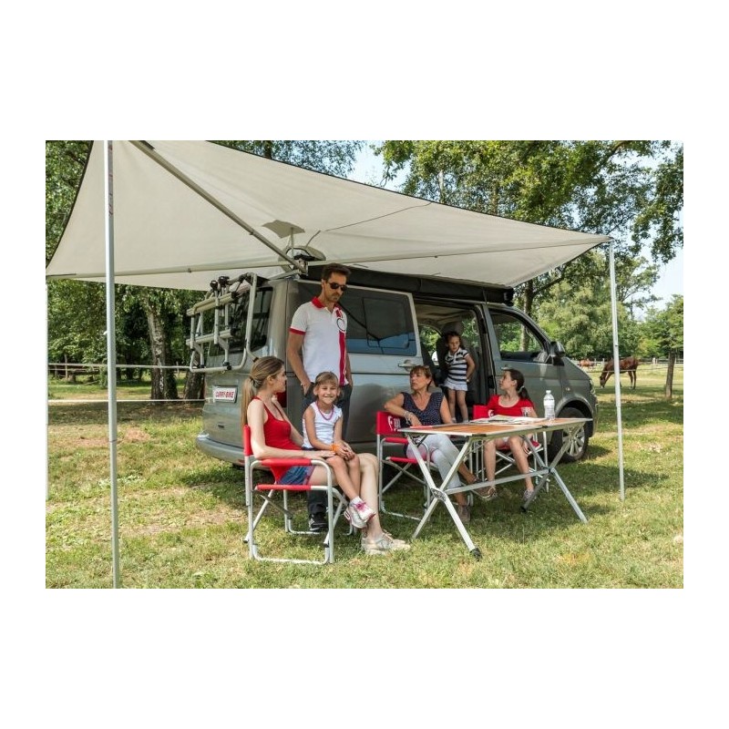 Sun visor 260cm black fiamma