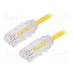 1 pcs x PANDUIT - UTP28SP5MYL - Patch cord, TX6-28™,U/UTP, 6, stranded, Cu, LSZH, yellow, 5m, 28AWG