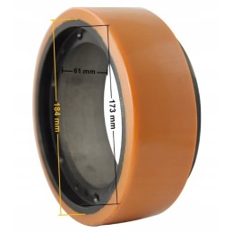 Drive wheel of electric trolley ept20 15et2