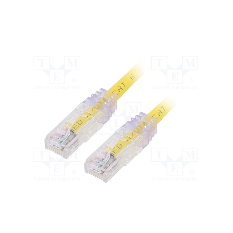 1 pcs x PANDUIT - UTPSP2MYLY - Patch cord, TX6™ PLUS,U/UTP, 6, stranded, Cu, LSZH, yellow, 2m