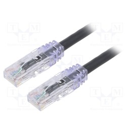 1 pcs x PANDUIT - UTPSP1MBLY - Patch cord, TX6™ PLUS,U/UTP, 6, stranded, Cu, LSZH, black, 1m, 24AWG
