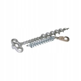 Dog tether screw camping 31cm peggypeg