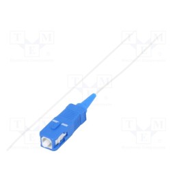 1 pcs x QOLTEC - 54107 - Optic fiber pigtail, SC/UPC, 3m, Optical fiber: 9/125um, LSZH