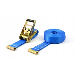 Strap fastening to the strip of a refrigerated bus