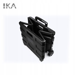 Folding box trolley on wheels, load capacity 25 kg