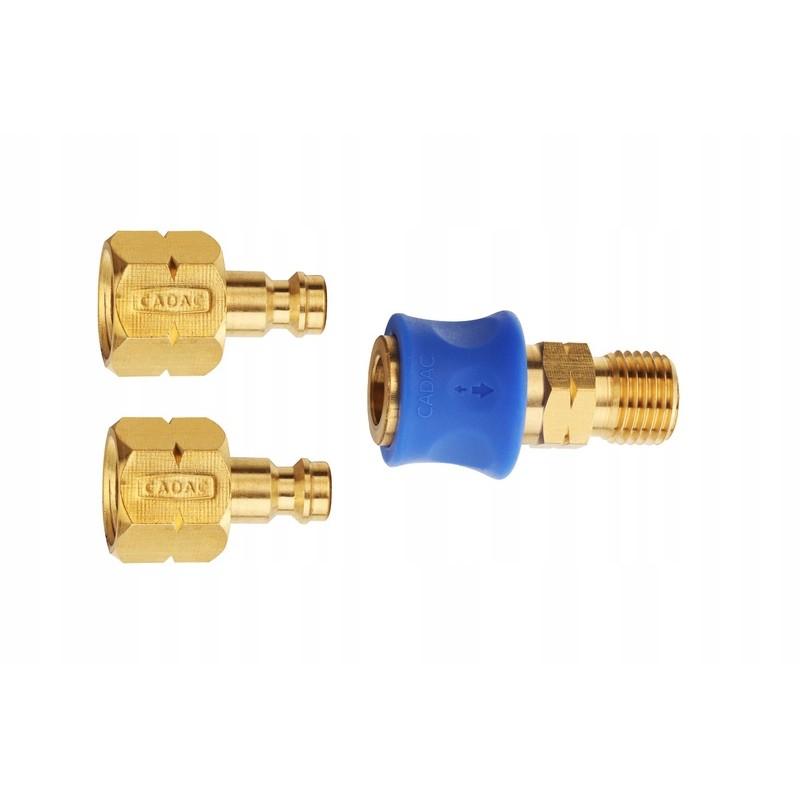 Cadac double gas quick connector