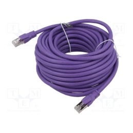 1 pcs x VENTION - IBMVI - Patch cord, S/FTP, 6a, stranded, OFC, PVC, violet, 3m, 26AWG