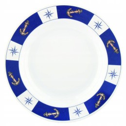 A set of 6 nautical plates as a gift