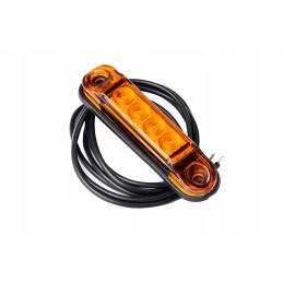 Set of 4x Horpol slim orange LED marker lamps