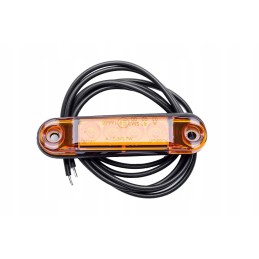 Set of 4x Horpol slim orange LED marker lamps