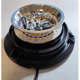 LED flash ufo magnet strobe warning light rooster for roof