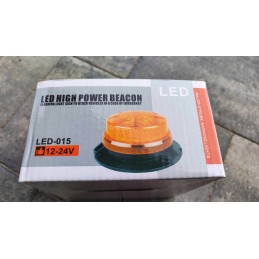 Rooster warning lamp strobe 12 24v work lamp orange slim