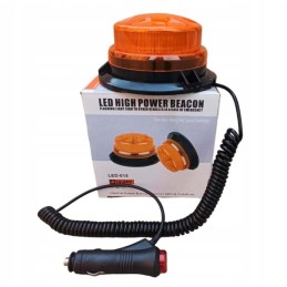 Rooster warning lamp strobe 12 24v work lamp orange slim