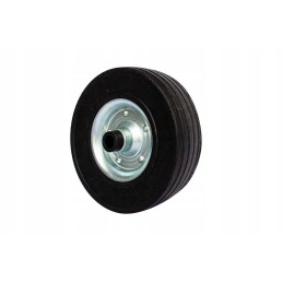 Spare wheel, replacement wheel for support wheel, solid rubber, steel rim