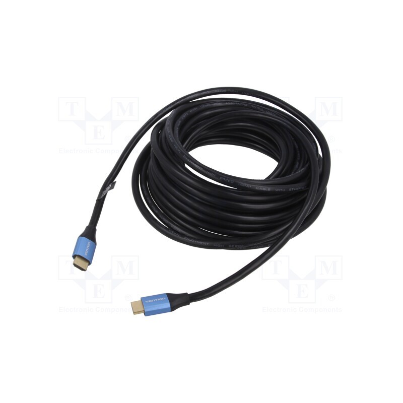 1 pcs x VENTION - ALHSK - Cable, HDCP 2.2,HDMI 1.4, HDMI plug,both sides, PVC, Len: 8m