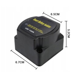Battery isolator charging separator 12v 125a