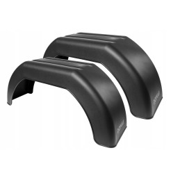 2x wheel arch mudguard for trailer 10 13 domar 18 61