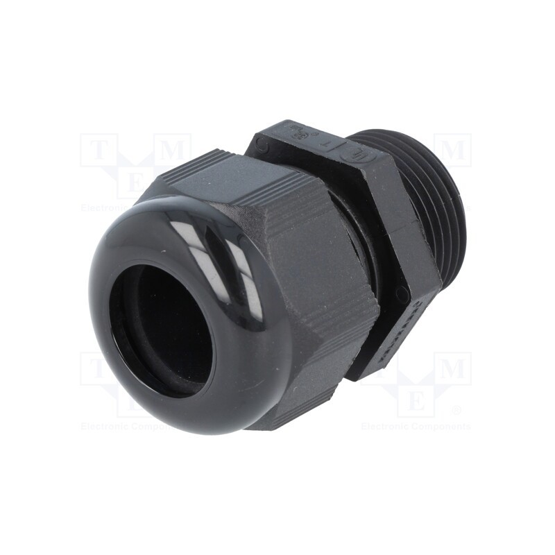 1 pcs x HELUKABEL - HT 3/4” RAL9005 BSK NPT - Cable gland, NPT3/4', IP68, polyamide, black, HELUTOP HT-NPT
