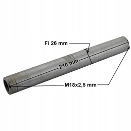 Steering rod for trolley suchedniow m18x2 5