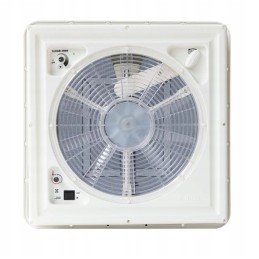 Turbo vent 160 crystal roof window 40x40cm fiamma