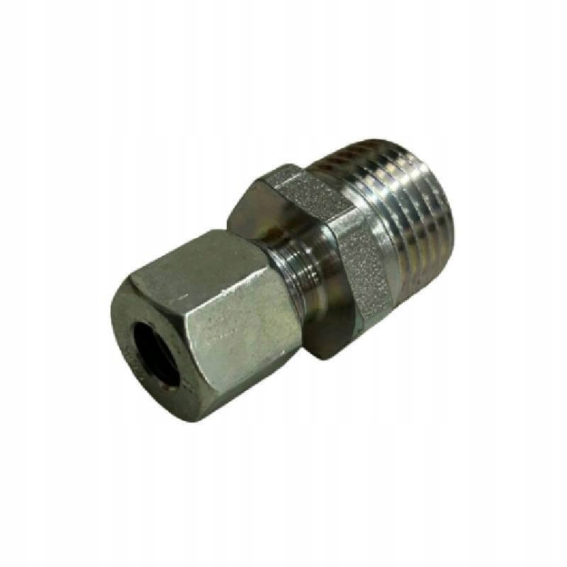 Straight connector for gas gok rvs 8 xg 1 2 external l