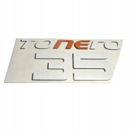 Toyota 8 tonero 35 forklift sticker