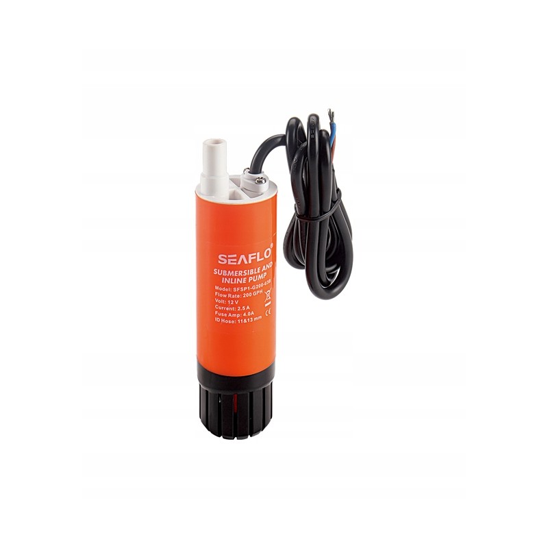 Branded 12v 13l Seaflo submersible flow water pump for a camper