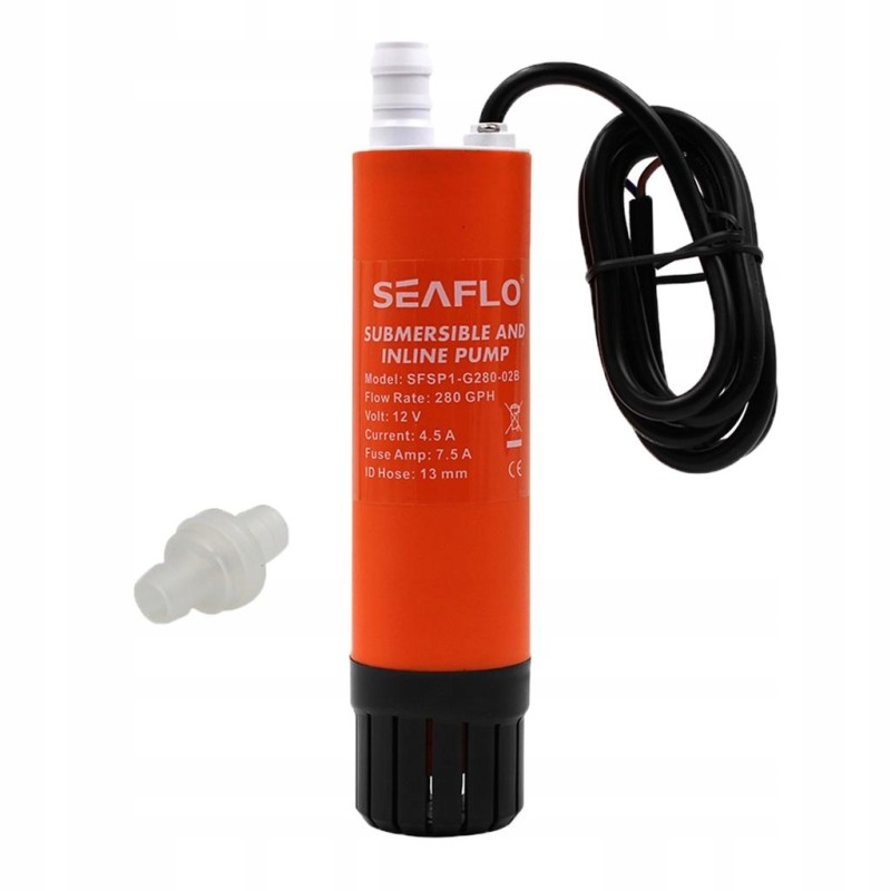 Branded 12v submersible water pump for a camper