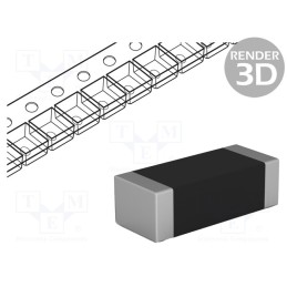 100 pcs x MURATA - BLM21SP181BH1D - Ferrite: bead, Imp.@ 100MHz: 180Ω, SMD, 0.01A, 0805, R: 0.02Ω
