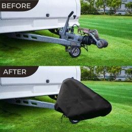 Cover for the trailer hitch hitch