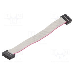 2 pcs x CONNFLY - DS1052-122B2MA201501 - Ribbon cable with IDC connectors, Cable ph: 1.27mm, 0.15m