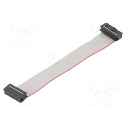 2 pcs x CONNFLY - DS1052-162B2NA201501 - Ribbon cable with IDC connectors, Cable ph: 1.27mm, 0.15m
