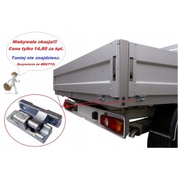 Aluminum side wall hinge l90 l93 set