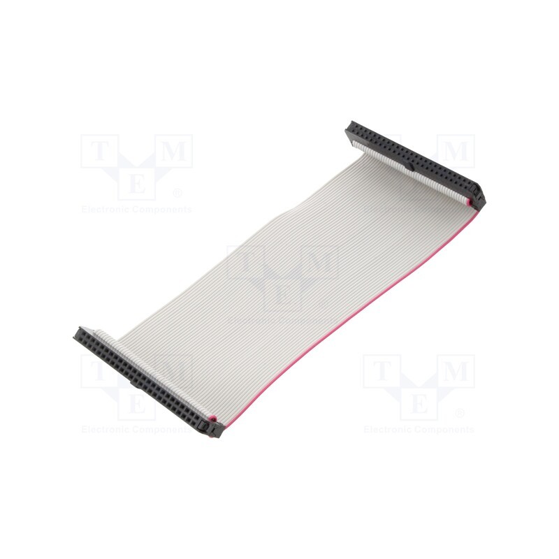 2 pcs x CONNFLY - DS1052-01-502B2MA201501 - Ribbon cable with IDC connectors, Cable ph: 1mm, 0.15m, 50x28AWG