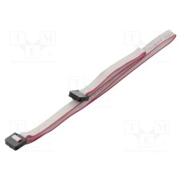 2 pcs x CONNFLY - DS1052-01-082B2MA206001 - Ribbon cable with IDC connectors, Cable ph: 1mm, 0.6m, 8x28AWG