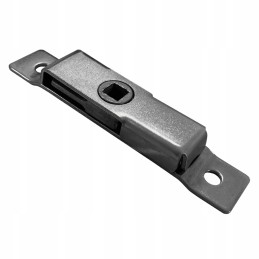 Lock with a 100 mm square key, stainless steel