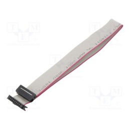 2 pcs x CONNFLY - DS1052-01-162B2NA203001 - Ribbon cable with IDC connectors, Cable ph: 1mm, 0.3m, 16x28AWG