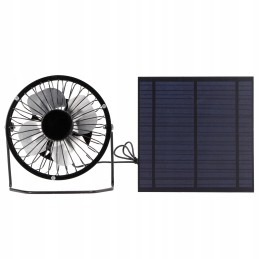5w mini solar panel with portable fan