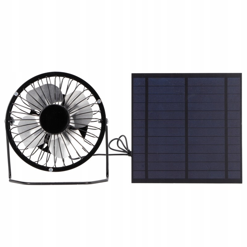 5w mini solar panel with portable fan