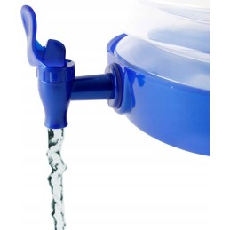 Blue pearl foldable water container 5 5 l