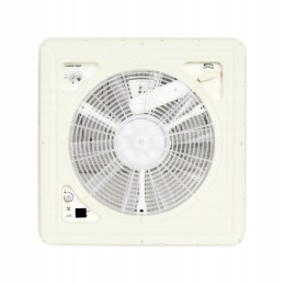 Fiamma roof window white turbo vent 40x40 cm 12v