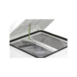 Fiamma roof window white turbo vent 40x40 cm 12v