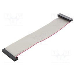 2 pcs x CONNFLY - DS1052-01-302B2NA201501 - Ribbon cable with IDC connectors, Cable ph: 1mm, 0.15m, 30x28AWG